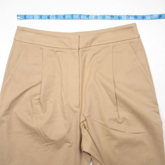Anthropologie Exquise Rolled-Hem Chinos Cedar Brown - Medium - Picture 5 of 10
